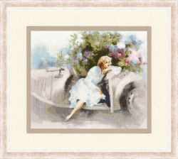 АК-001 Набор для вышивания Золотое Руно "День мечтаний" по мотивам картины В. Хаерантс