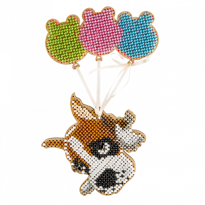 Набор для вышивания бисером по дереву Волшебная страна FLK-069, 8.5*11см