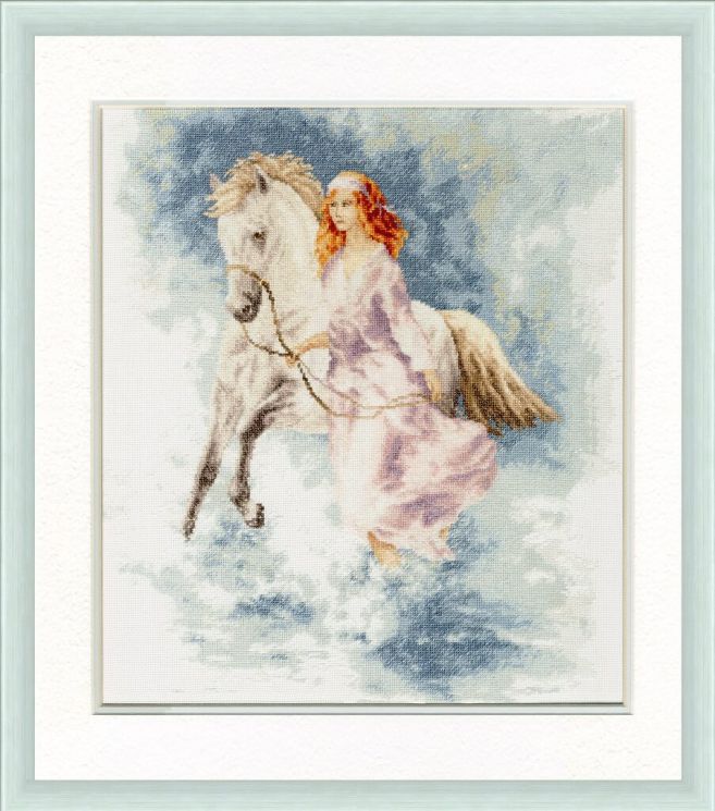 АК-007 Набор для вышивания Золотое Руно "Прохладный ветерок" по картине Виллема Хаенраетса