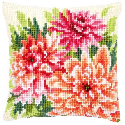 Набор для вышивания крестом Vervaco "Георгины" PN-0149796