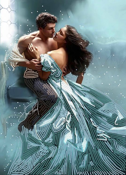 КБ-333 Схема для вышивания бисером ТМ Наследие "Бирюзовая страсть"