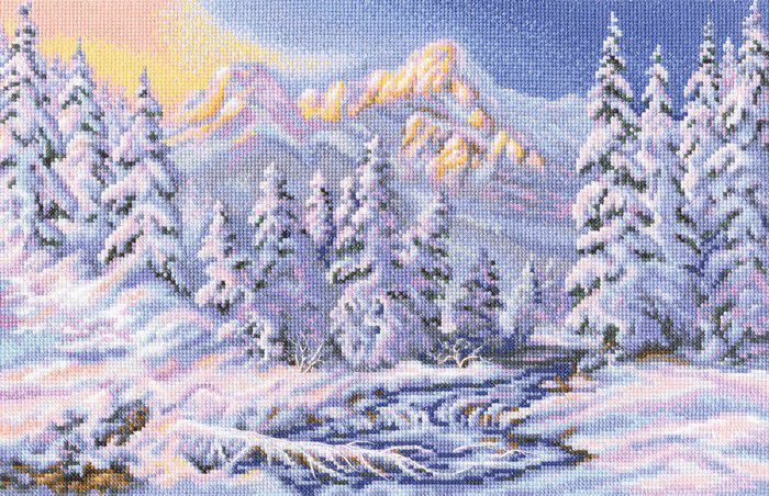 М602 Набор для вышивания РТО "Околдованный зимою"