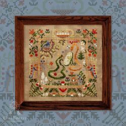 0177-МЛНЗ-С Схема для вышивания Owlforest «Маленький лесной народец. Змейки»