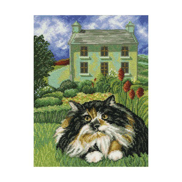 Набор для вышивания крестом РТО "Янтарные глаза" М415