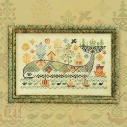 0035-ЧЮ-Н-3Bf Набор для вышивания СОВИНЫЙ ЛЕС  "Чудо-юдо рыба-кит"