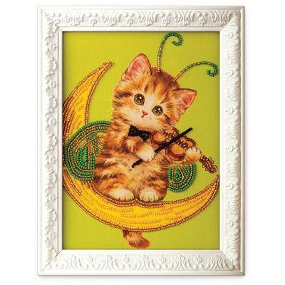 Набор для вышивания бисером КРОШЕ "Скрипач" В-507