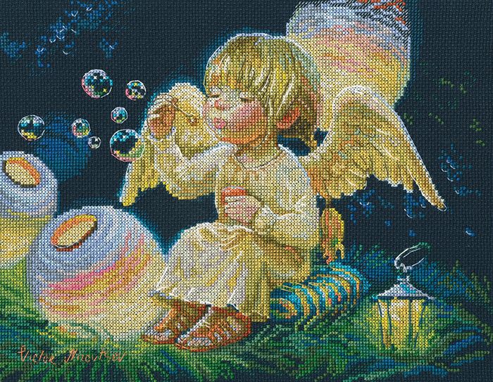 Набор для вышивания РТО "Воздушные фонарики" М674