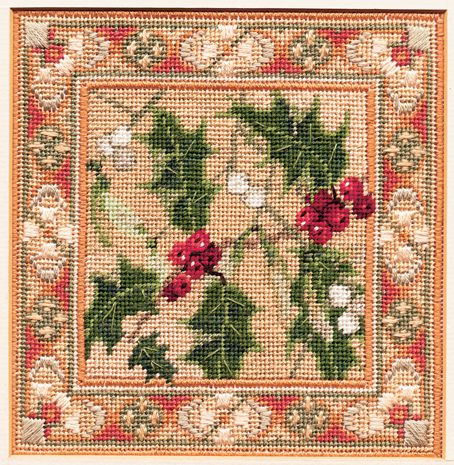 Набор для вышивания крестом Derwentwater Designs "Омела" IM407