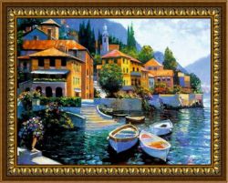 G-101 Алмазная мозаика "Под южным солнцем" (DIY)