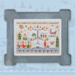 0045-СЦС-Н-3Bf Набор для вышивания СОВИНЫЙ ЛЕС  "Сказка о царе Салтане"