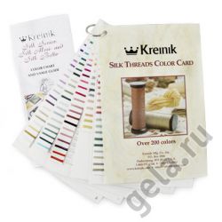 SAVSCS Цветовая карта KREINIK "Нити шелк Mori, Serica, Bella"