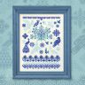 0024-ПС-С Печатная схема "Птицы счастья"