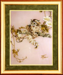 N0034 "Девять жизней" (Рисуем иглой)