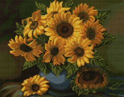 "Ваза с подсолнухами" (Luca-S)