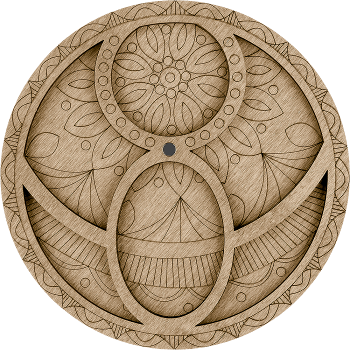 Органайзер для бисера без крышки  ВОЛШЕБНАЯ  СТРАНА FLZB-002 15*15см, 7 ячеек