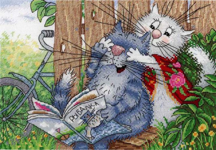 НВ-666 Набор для вышивания М.П.Студия "Угадай, кто?"