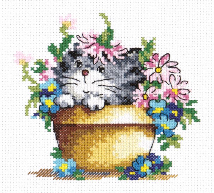 Набор для вышивания крестом Чудесная игла «Чудо чудное!» 15-15