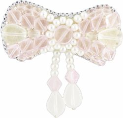 174-БП Набор для изготовления броши БП-174 "Маленькая кокетка" брошь 6,5х6,5см.