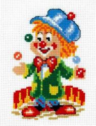 К-06 Набор для вышивания Сделай Своими Руками "Клоун"