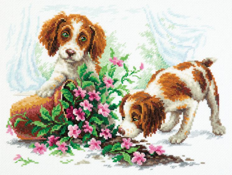 Набор для вышивания крестом Чудесная игла «Так получилось...» 59-20