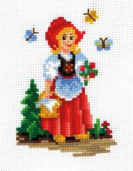 К-16 Набор для вышивания Сделай Своими Руками "Красная шапочка"