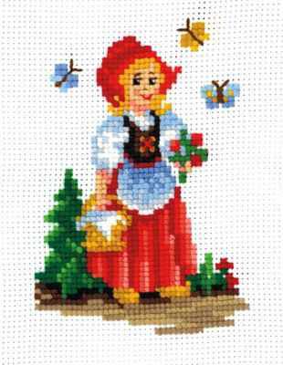 К-16 Набор для вышивания Сделай Своими Руками "Красная шапочка"