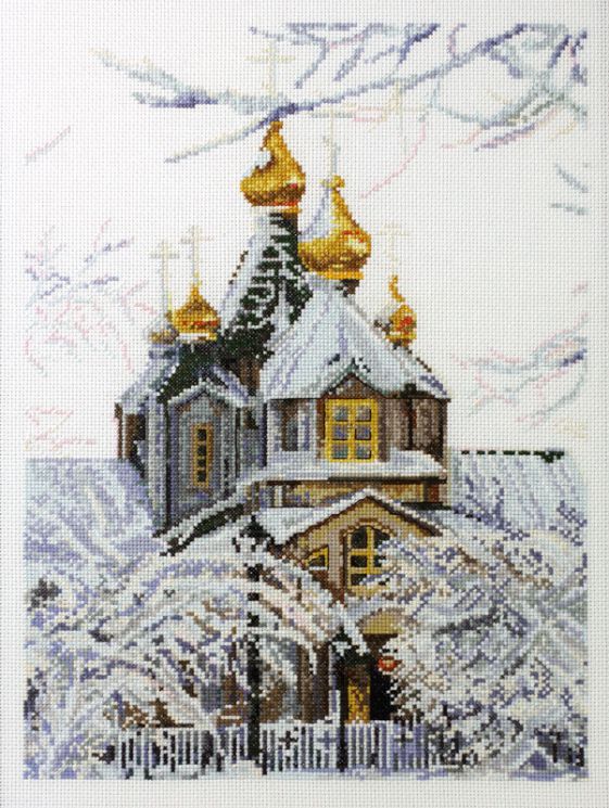 02.010.09 Набор для вышивания Марья Искусница "Крещенское Утро"