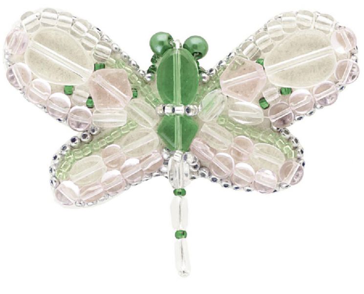 178-БП Набор для изготовления броши БП-178 "Теплое лето" брошь 6,5х5,0см.