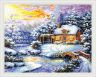 45-08 Набор для вышивания Чудесная игла "ЗИМНЯЯ СКАЗКА"