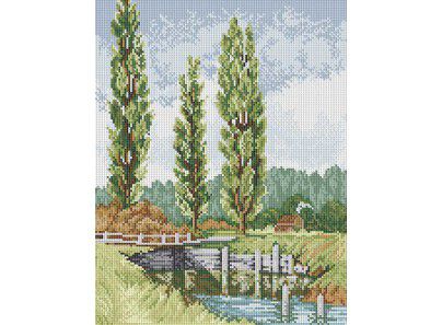 Алмазная мозаика Белоснежка "Кипарисы" 082-ST