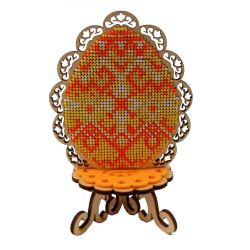 Набор для вышивки пасхального яйца WoodStitch, 11*15, PSH-015