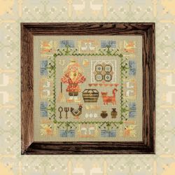 0075-ДО-Н-3Bf Набор для вышивания СОВИНЫЙ ЛЕС  "Домовой"