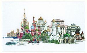Набор для вышивания Thea Gouverneur "Москва" 510