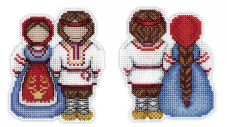 Набор для вышивания МП-студия "Оберег. Неразлучники" Р-154