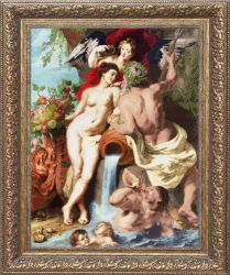 МК-058 Набор для вышивания Золотое Руно "Союз Земли и Воды" по мотивам Питера Пауля Рубенса