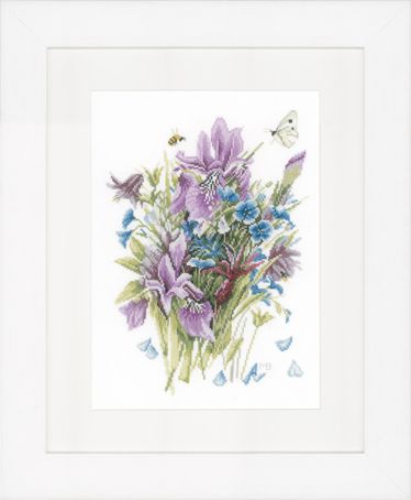 PN-0147543 Набор для вышивания LANARTE "Irises"