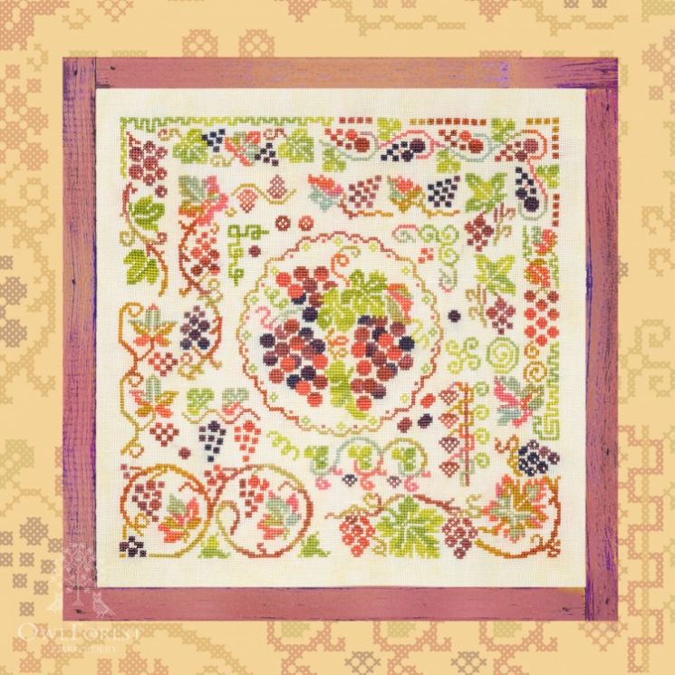 Набор для вышивания «Виноградное  лето» 0206-ВНЛ-Н-3Bf