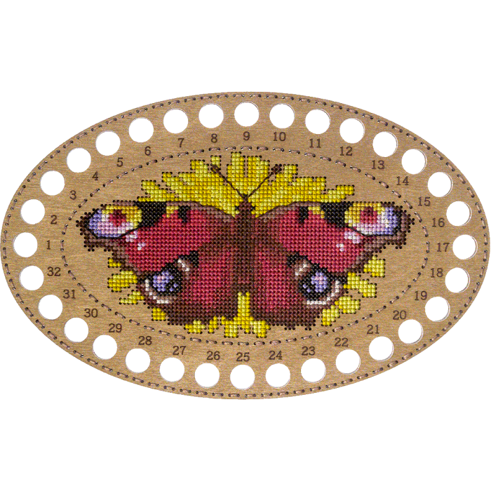 Заготовка для вышивки нитками по дереву FLHW-018 13*20см