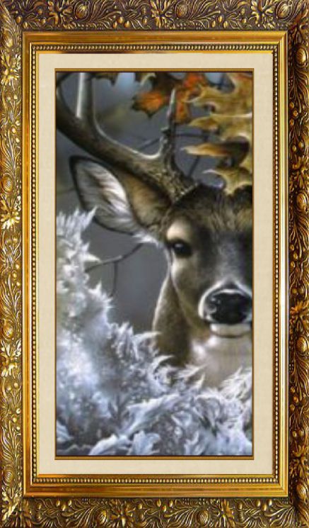 F-331 Алмазная мозаика МИЛАТО "Первый мороз"