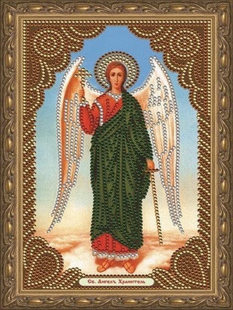 Набор алмазной мозаики Painting Diamond "Ангел-Хранитель" CDX008