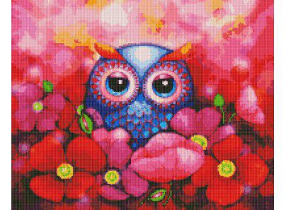 Алмазная мозаика Белоснежка "Совушка" 189-ST