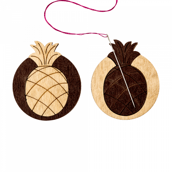 Магнитный двухсторонний держатель для игл ВОЛШЕБНАЯ  СТРАНА FLMH-028(W), 3.5см