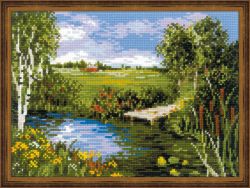 1468 Набор для вышивания Риолис "У реки"