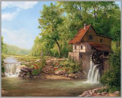 F-389 Алмазная мозаика МИЛАТО "Уютный уголок"