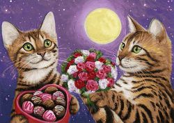 Ag 113 Алмазная мозаика Гранни "Мартовские песни"