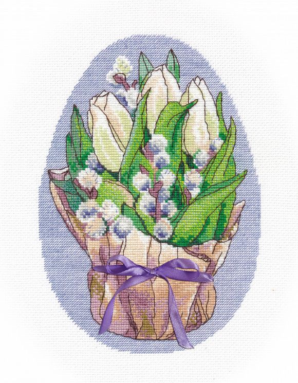 Набор для вышивания Овен "Нежность" 1467