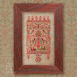 0042-Пр-Н-3Bf Набор для вышивания СОВИНЫЙ ЛЕС  "Прялка"