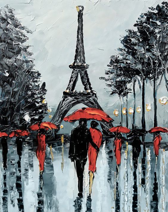 Ag 710 Алмазная мозаика Гранни "Парижские аллеи"