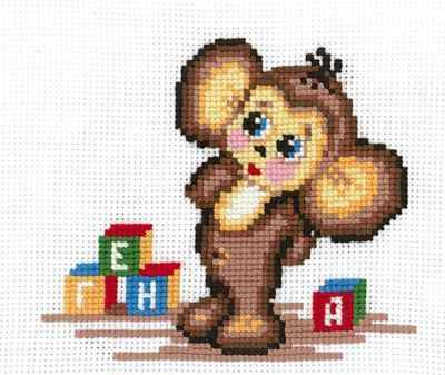 Ч-05 Набор для вышивания Сделай Своими Руками "Чебурашка"