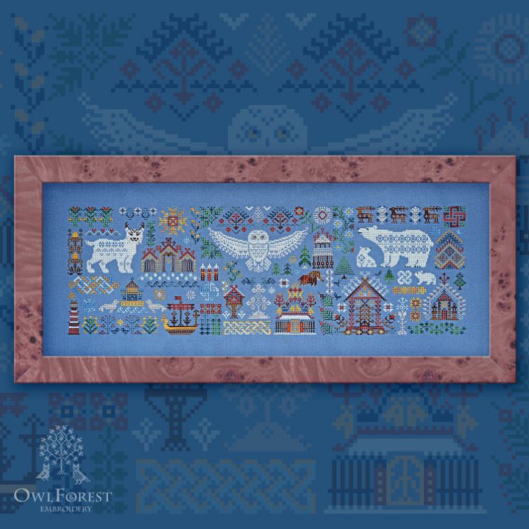 Схема для вышивания «Гиперборея» 0097-Г-С 